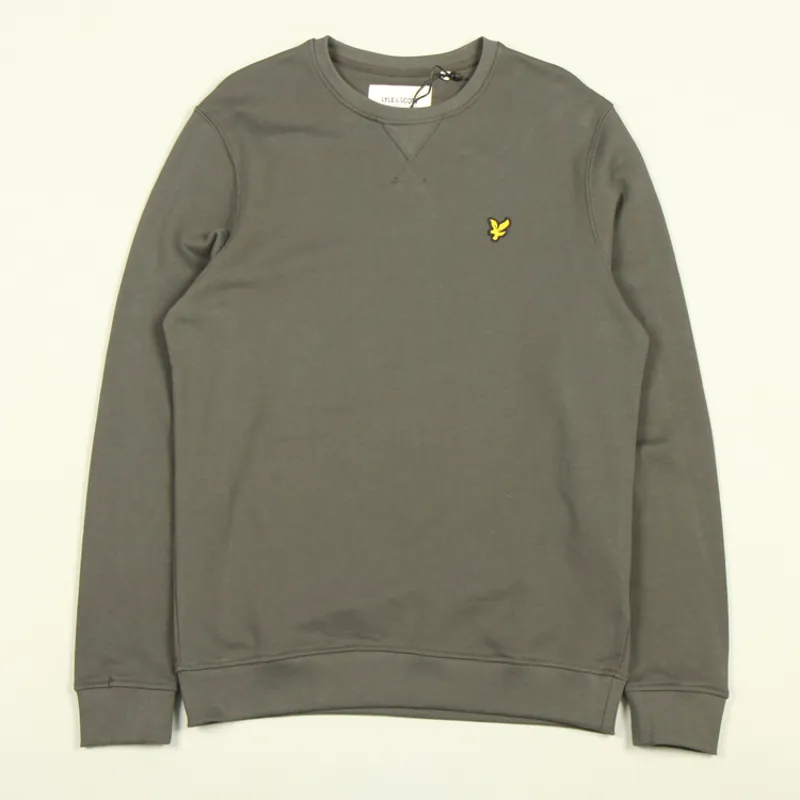 Lyle and Scott Crew Neck Sweatshirt - Gunmetal